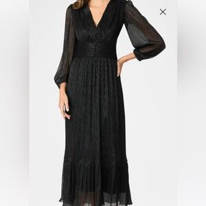 Shoshanna Black Maxi Dress